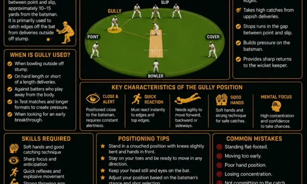 Master the Gully Fielding Position: Close to the Edge, Quick to React